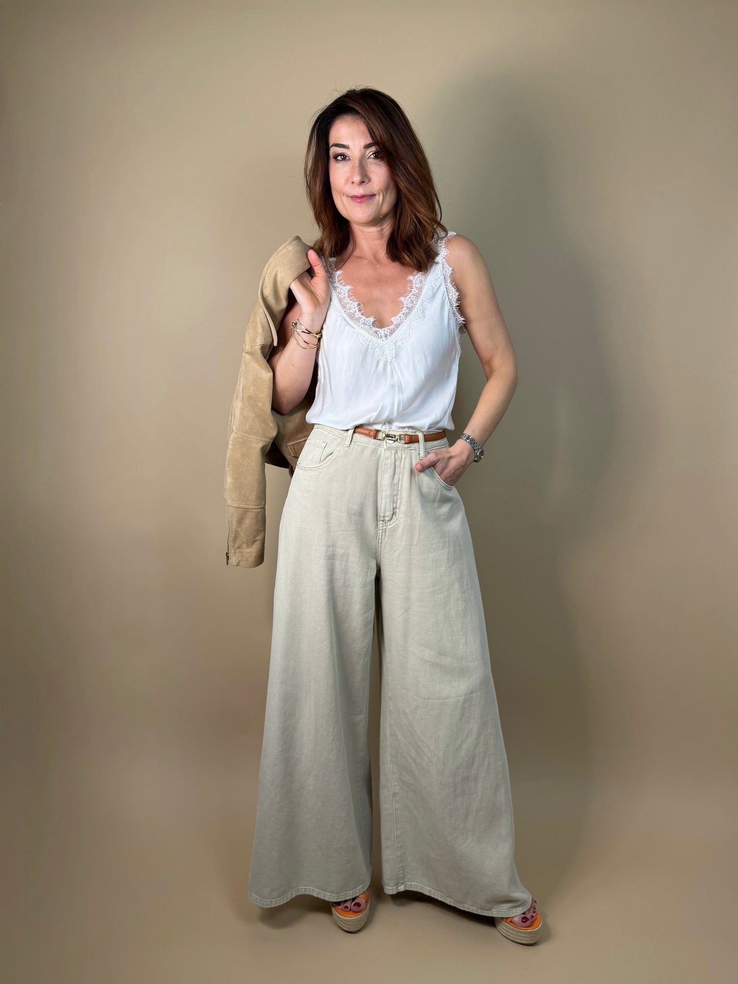 Pantalon Évasé