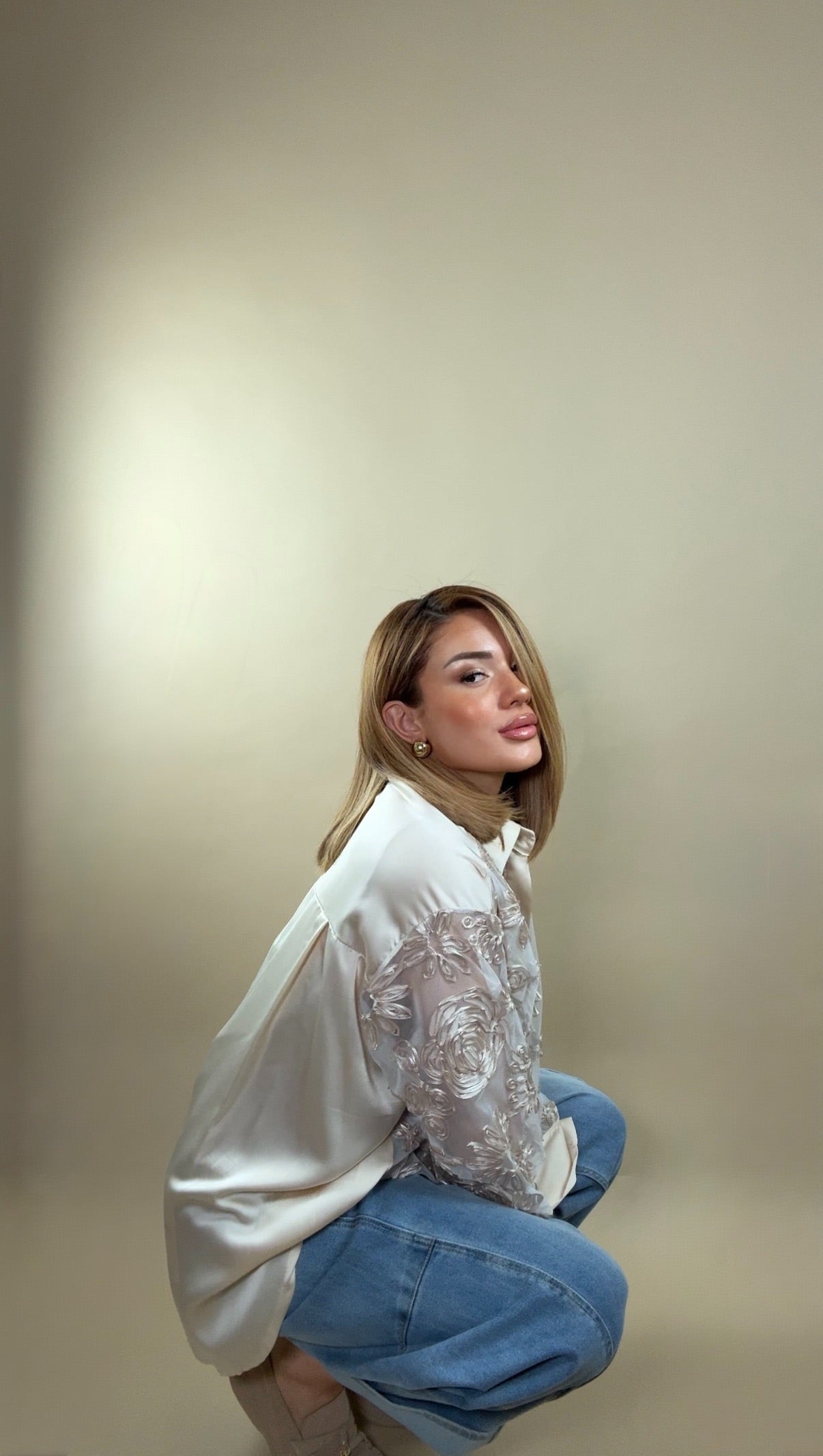 Chemise en Dentelle Sophistiqué