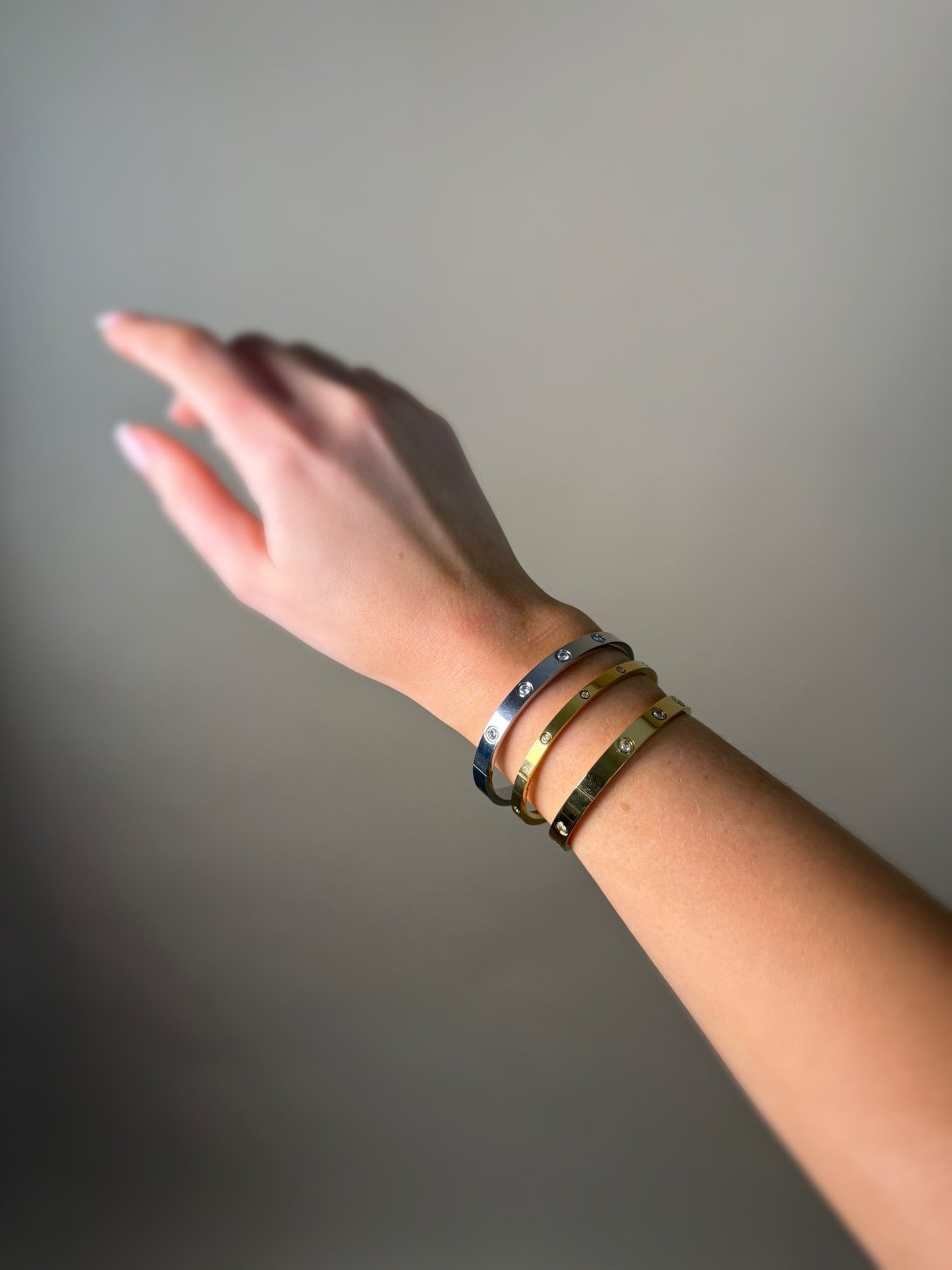 Bracelet Jonc Zircon