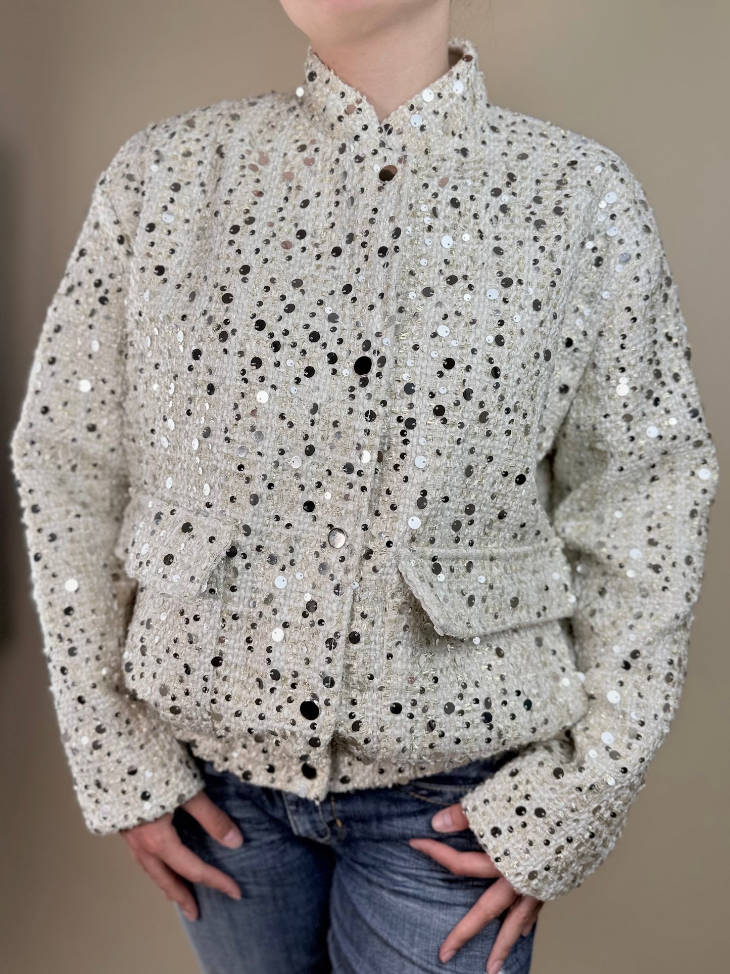 Veste Pailletée