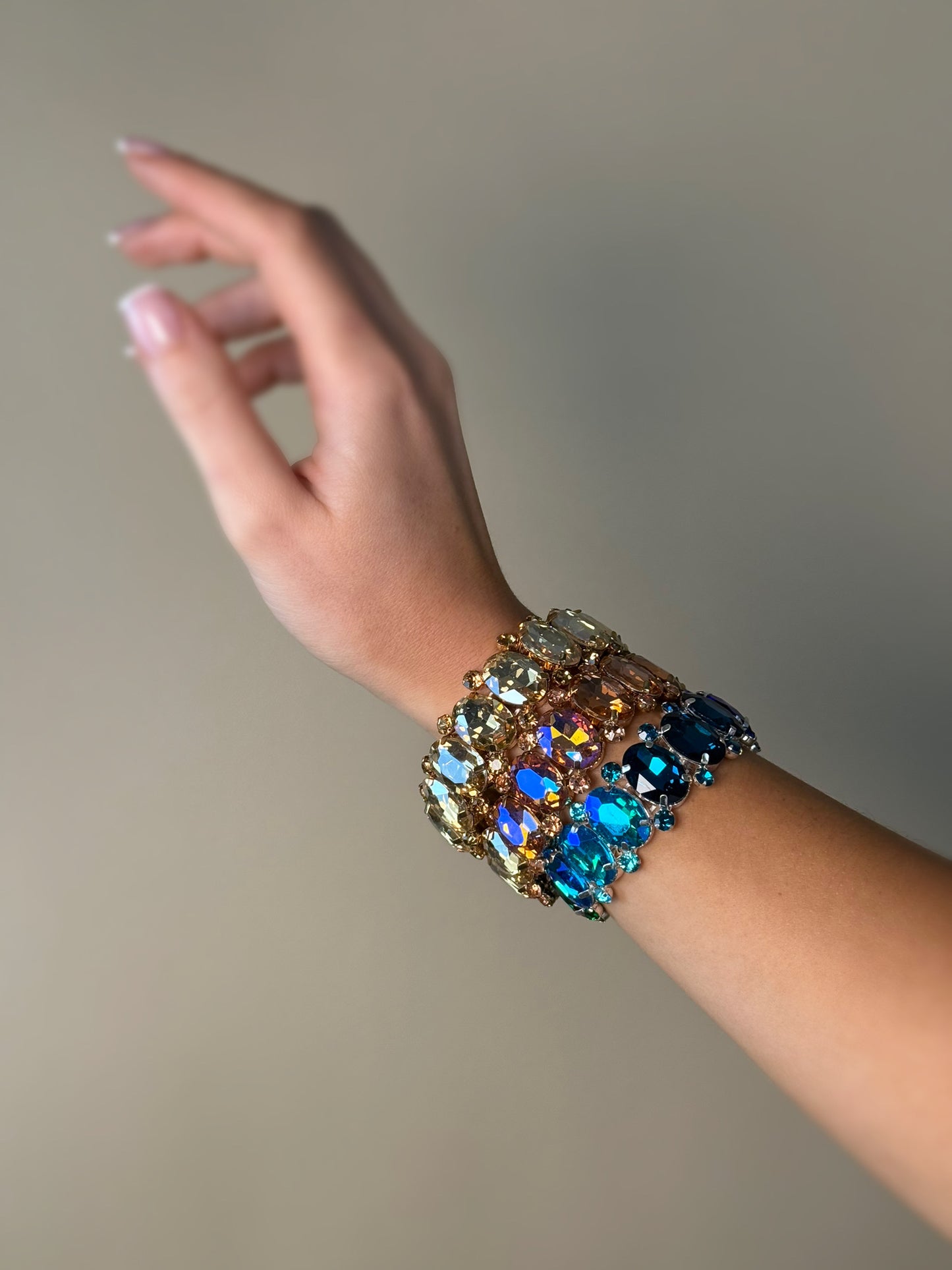 Bracelet Cristaux Étincelants