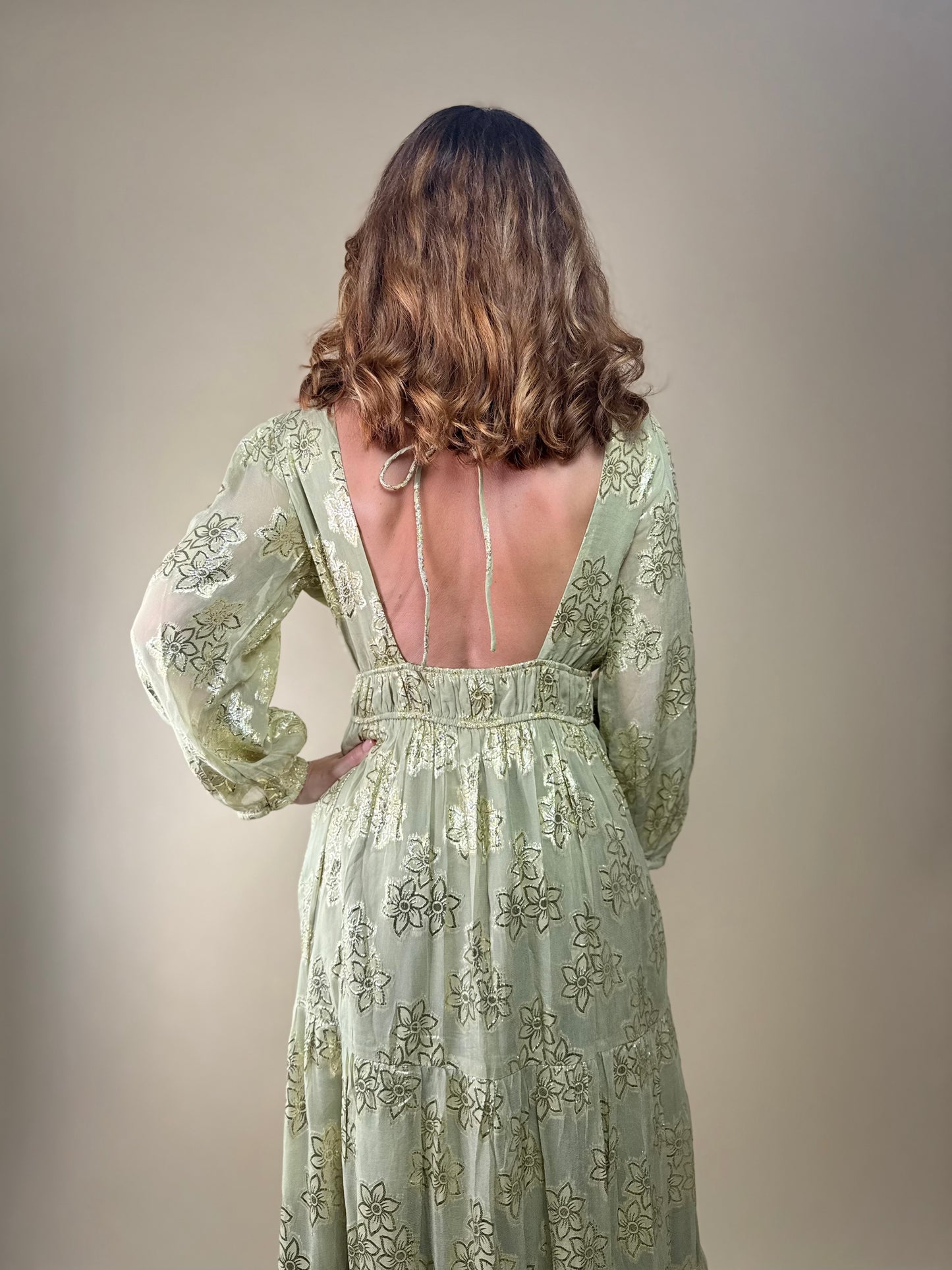 Robe Longue Scintillante
