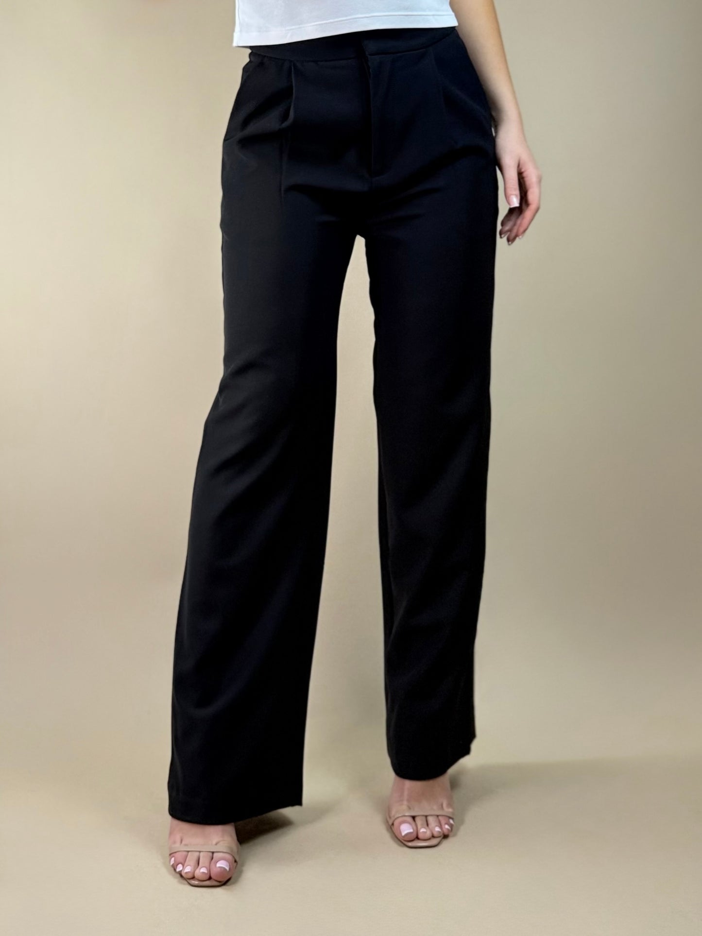 Pantalon Tailleur Ample
