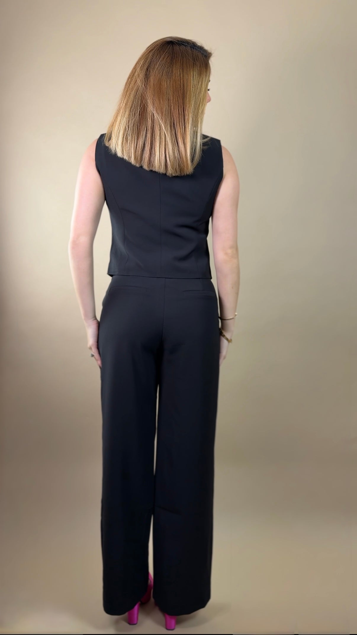 Pantalon Tailleur Ample