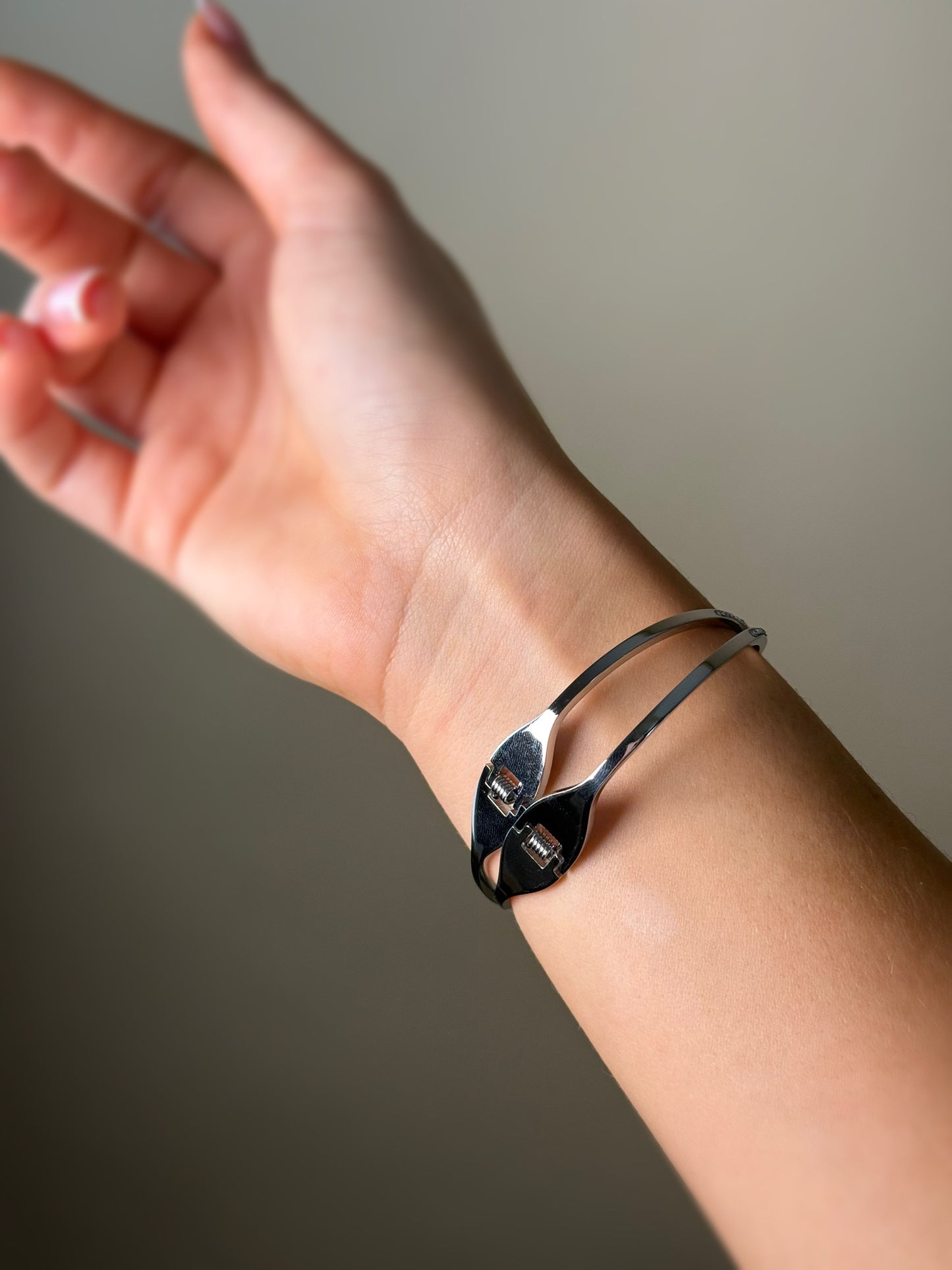 Bracelet Argent & Strass