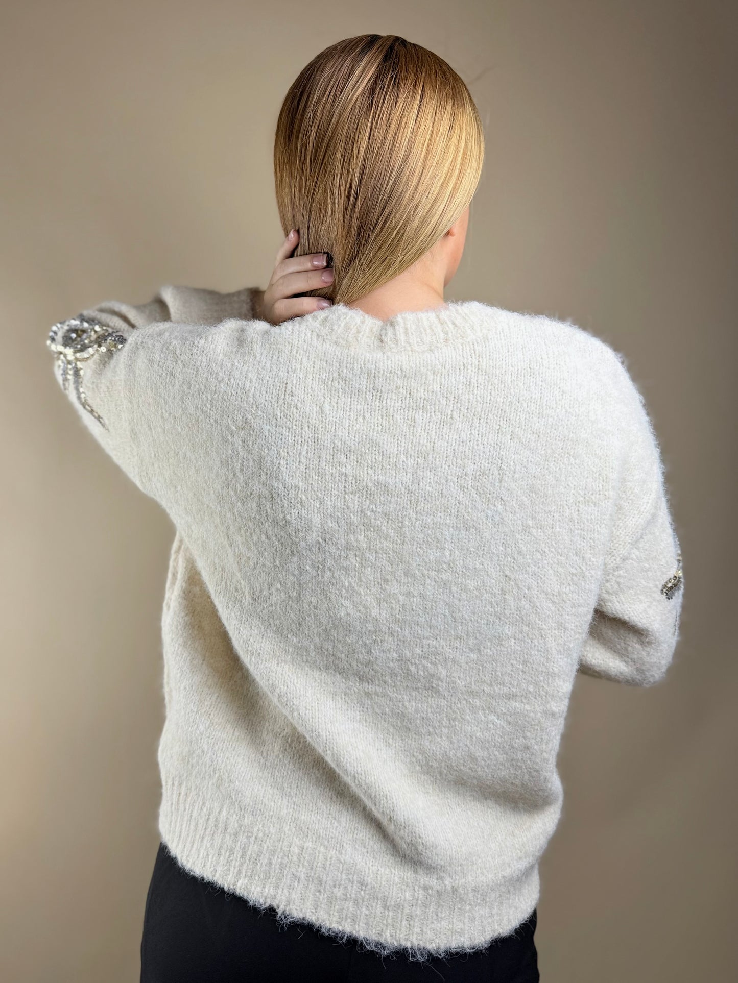 Pull Détails Brillants
