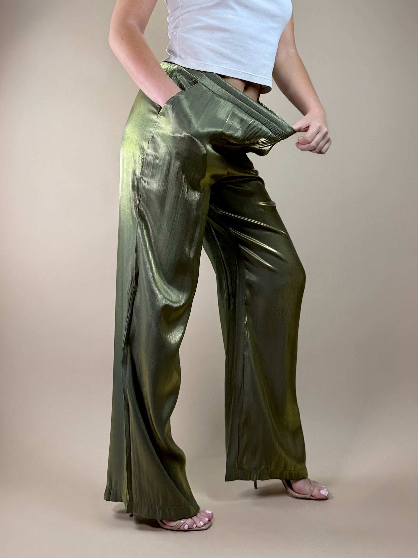 Pantalon Brillant Fluide
