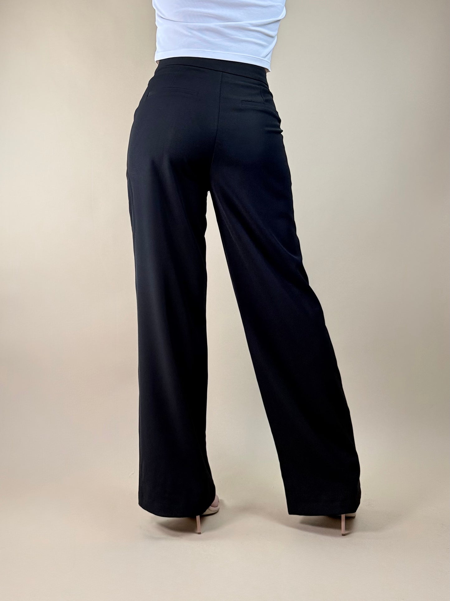 Pantalon Tailleur Ample