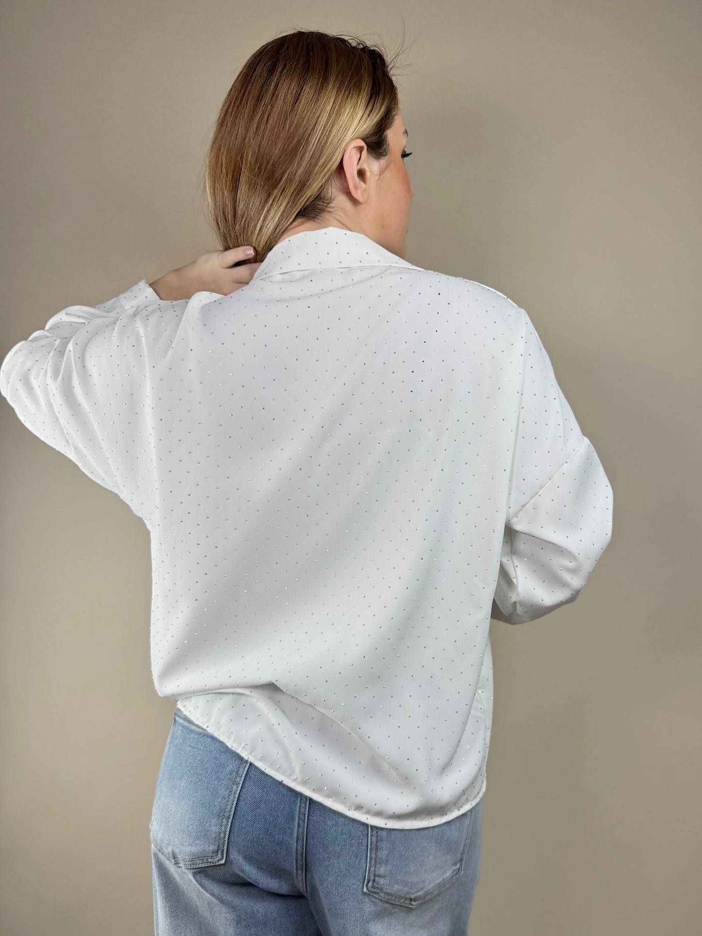 Chemise Fluide à Strass
