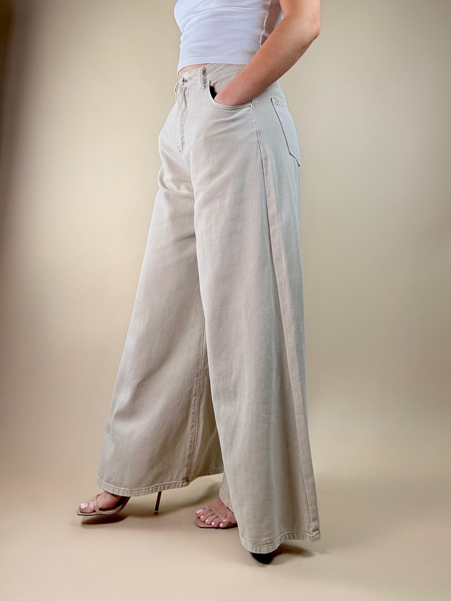 Pantalon Évasé
