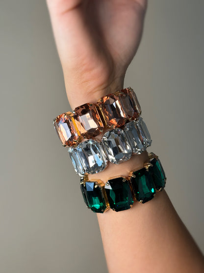 Bracelet Cristal Oversize
