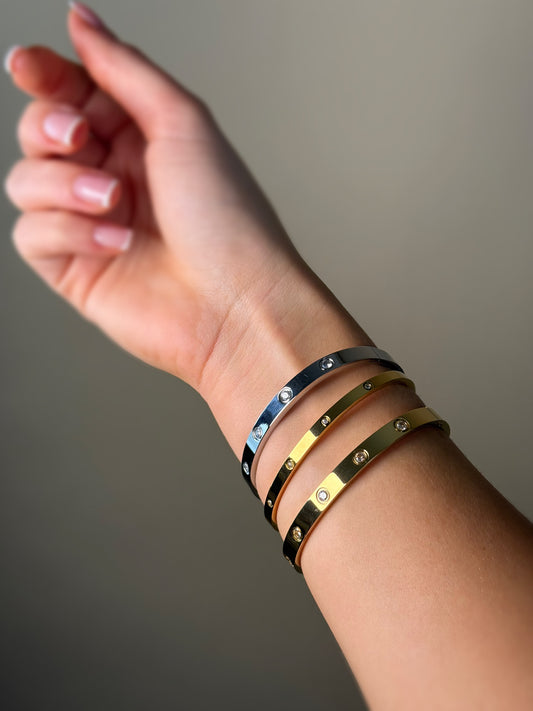 Bracelet Jonc Zircon