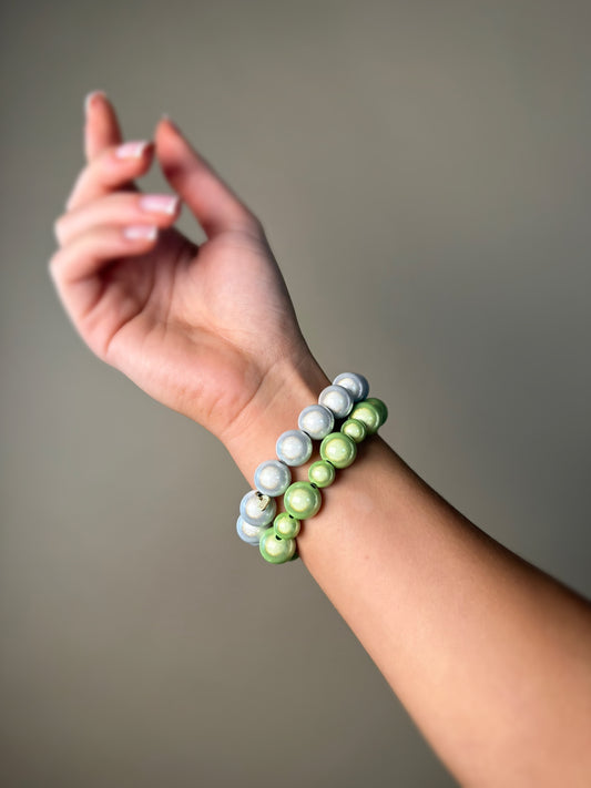 Bracelet Perles Nacrées