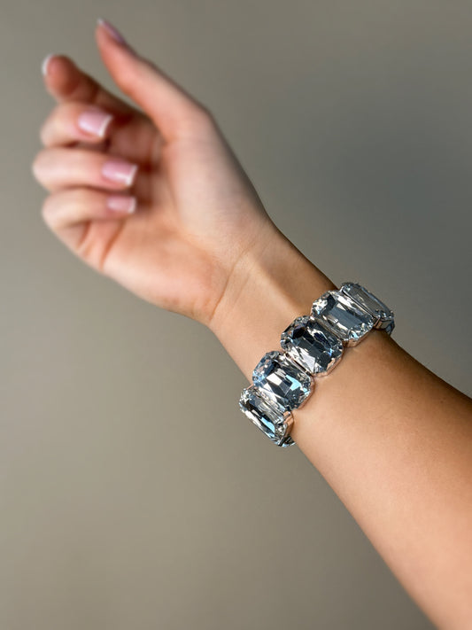 Bracelet Cristal Oversize