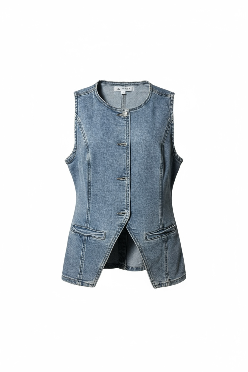 Haut Sans Manches en Jean