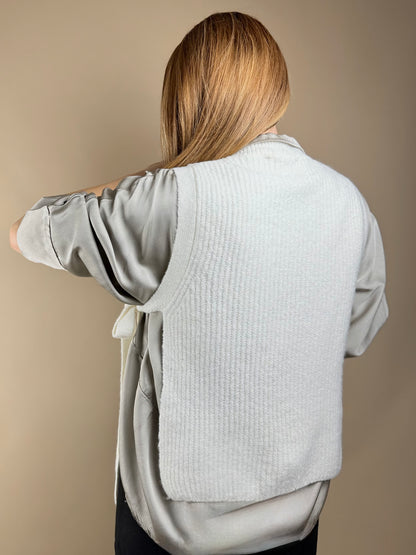 Gilet Sans Manche à Noeud