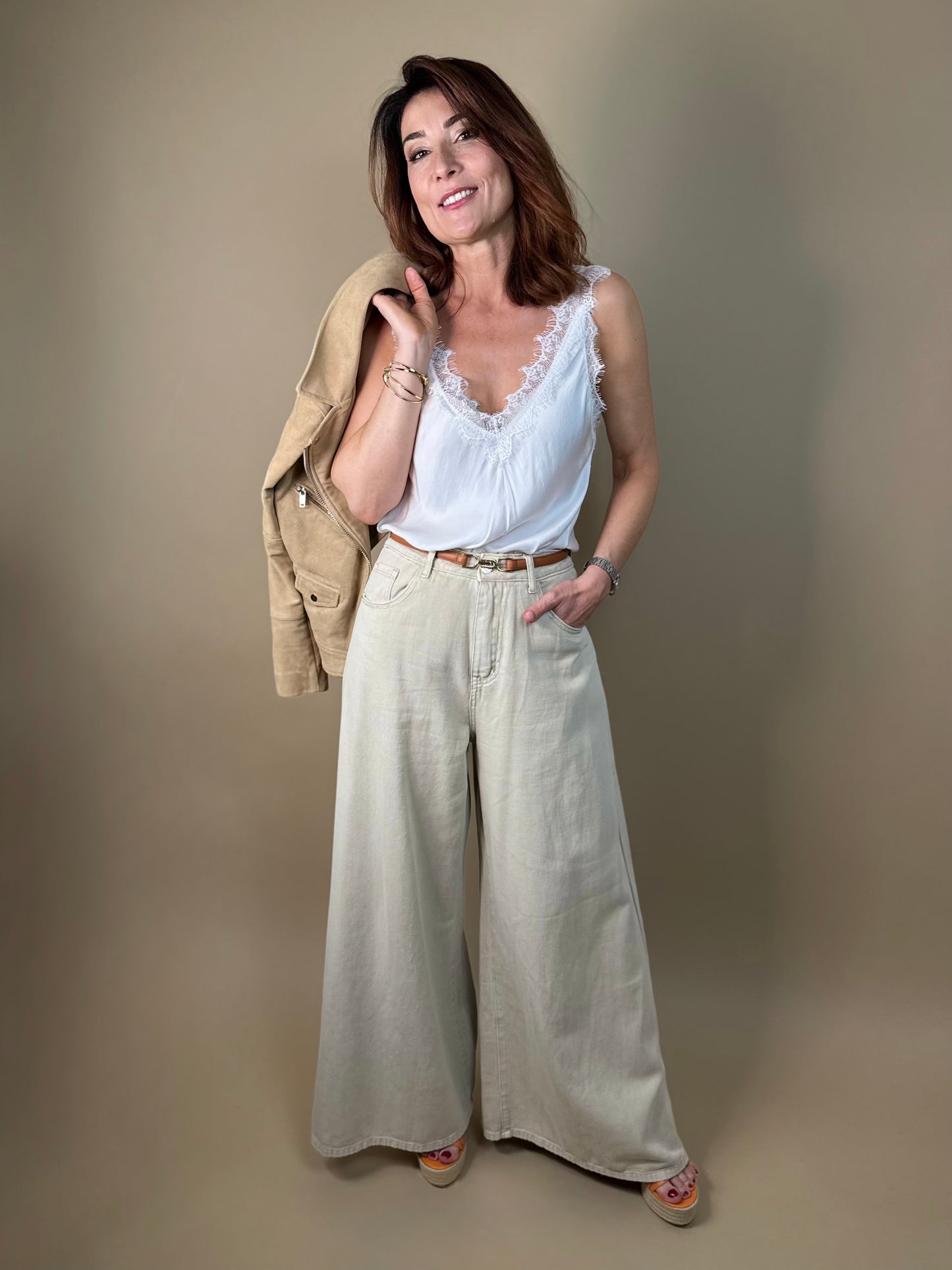 Pantalon Évasé