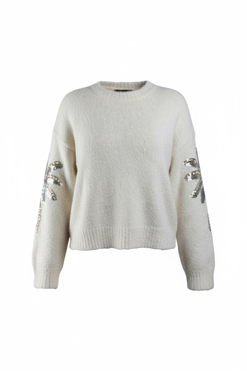 Pull Détails Brillants