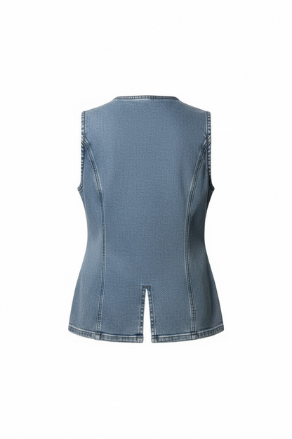 Haut Sans Manches en Jean