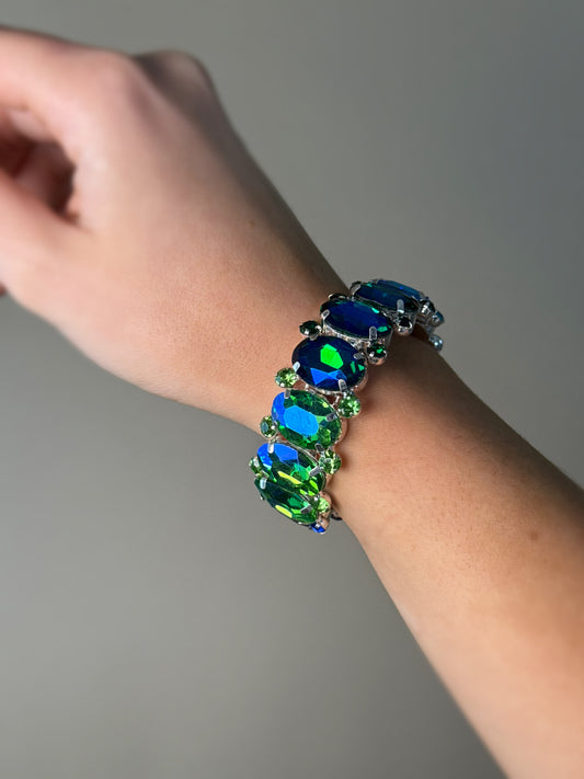 Bracelet Cristaux Étincelants