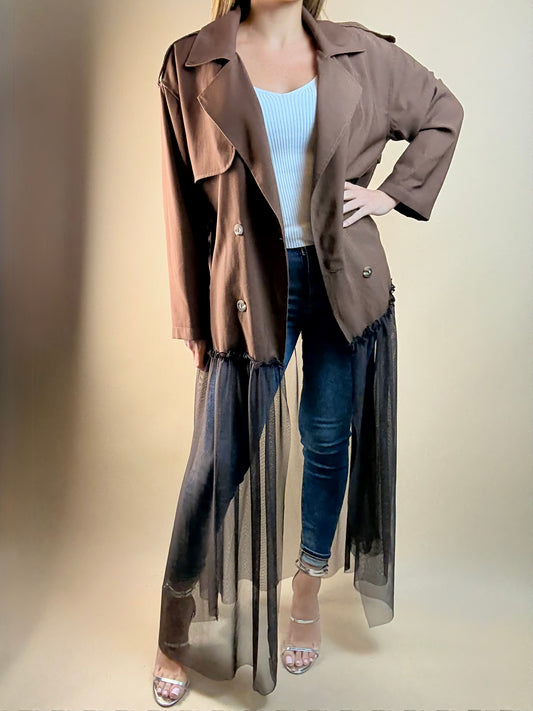 Trench Long Sophistiqué