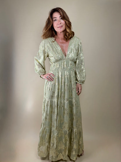 Robe Longue Scintillante