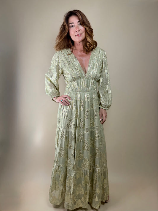 Robe Longue Scintillante