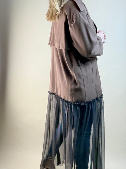 Trench Long Sophistiqué
