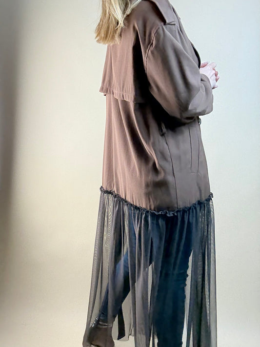Trench Long Sophistiqué