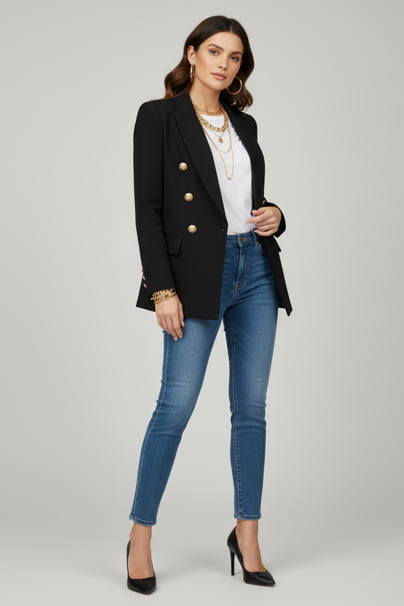 Blazer Coupe Cintrée