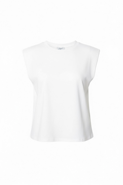 T-shirt Épaules Structurées