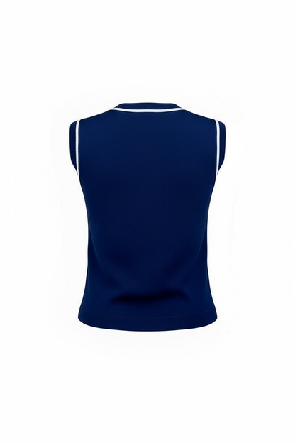 Débardeur à Col contrasté