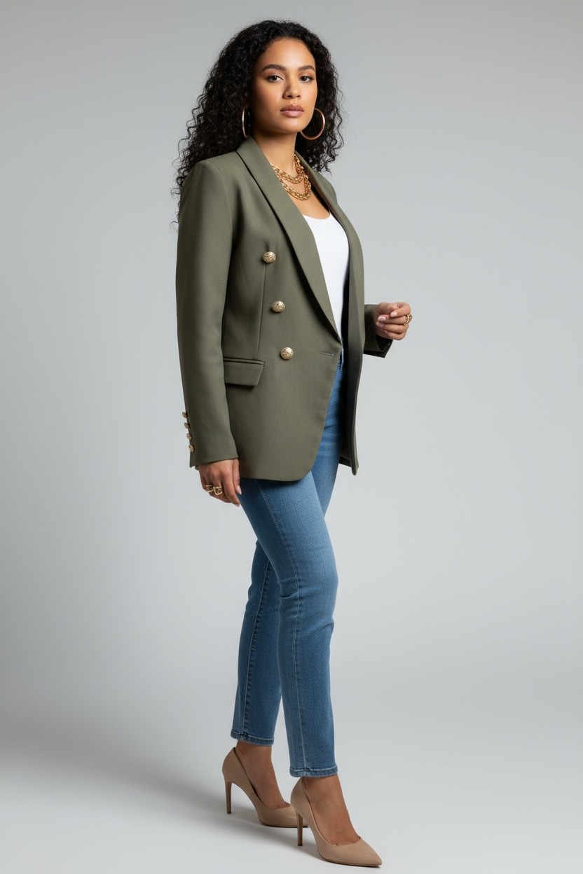 Blazer Coupe Cintré