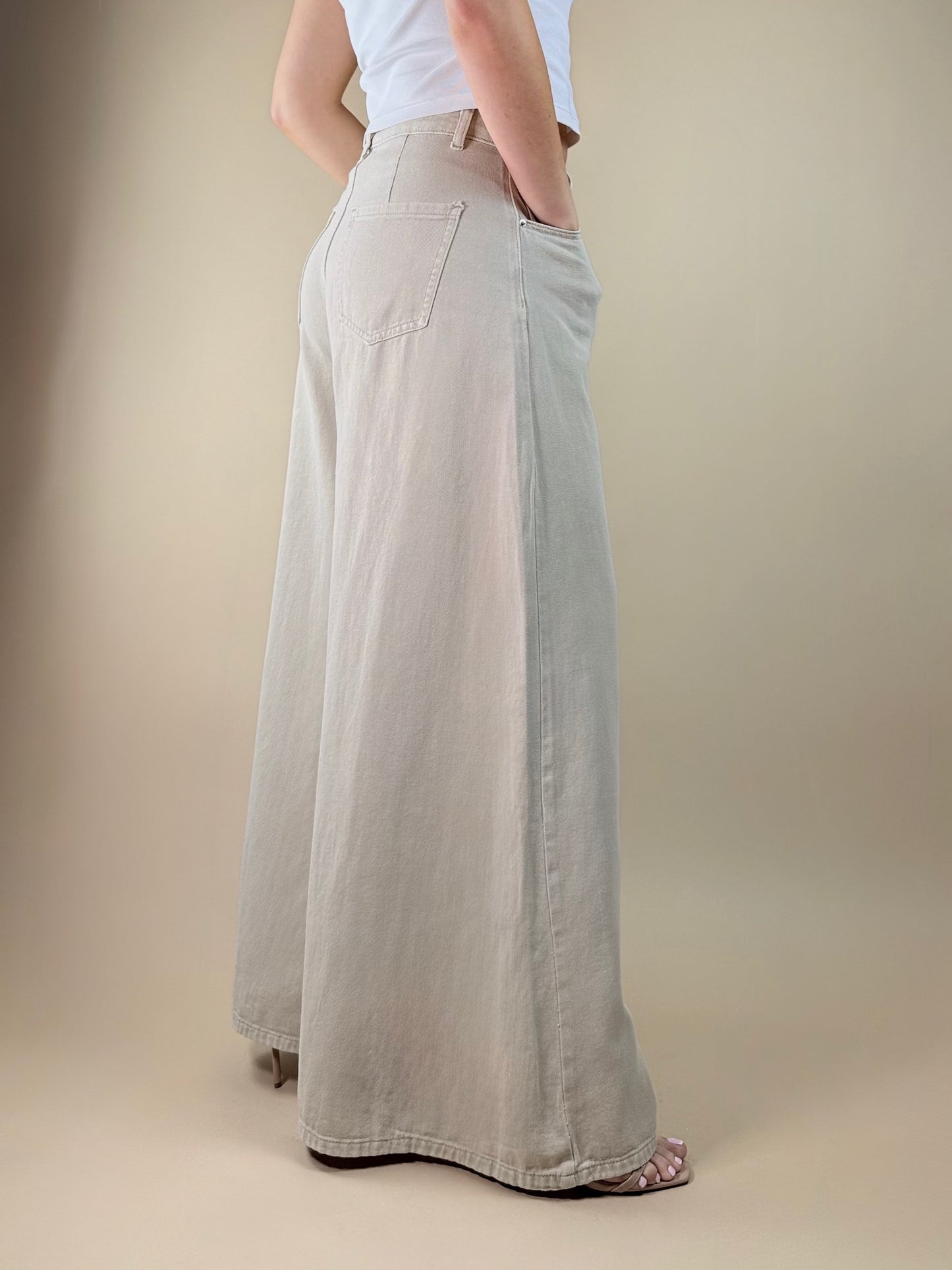 Pantalon Évasé